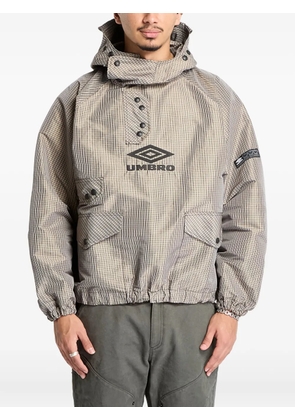 UMBRO check hooded jacket - Neutrals