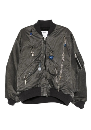 Doublet key-chain bomber jacket - Grey