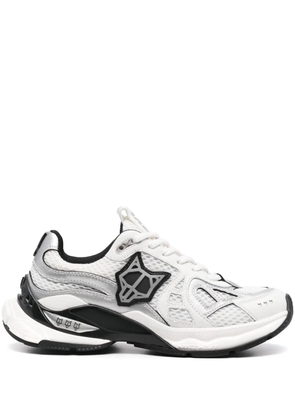 NAKED WOLFE Smash mesh sneakers - White