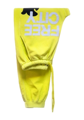 FreeCity Sunfades track pants - Yellow