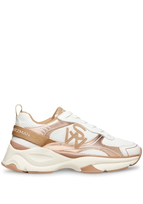 Stuart Weitzman SW panelled sneakers - White