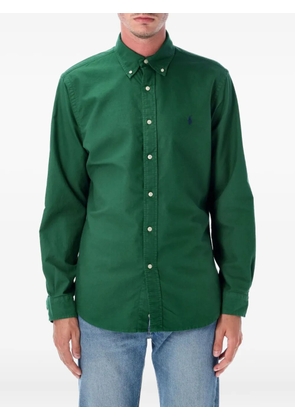 Polo Ralph Lauren logo-embroidered cotton shirt - Green