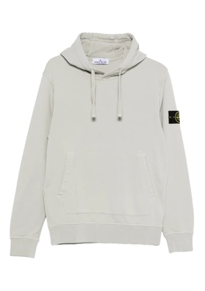 Stone Island kangaroo-pocket hoodie - Grey