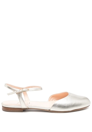 AGL metallic-leather pumps - Gold