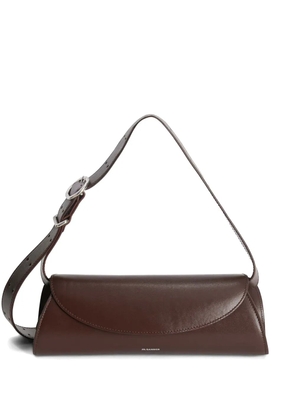 Jil Sander small Cannolo Iconic Line shoulder bag - Brown