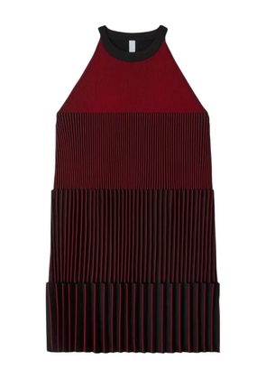 CFCL Accordion sleeveless mini dress - Red