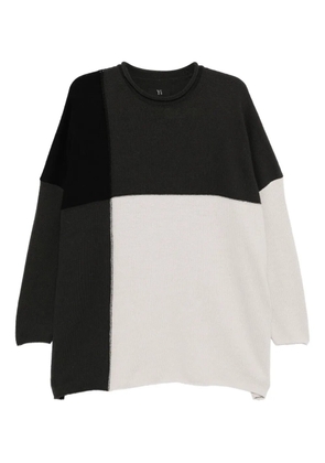 Y's long-sleeved jumper - 2 OFF WHITE