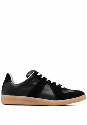 Maison Margiela Replica low-top leather sneakers - Black