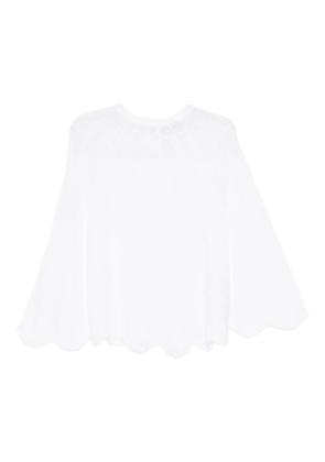 Forte Forte open-knit jumper - White