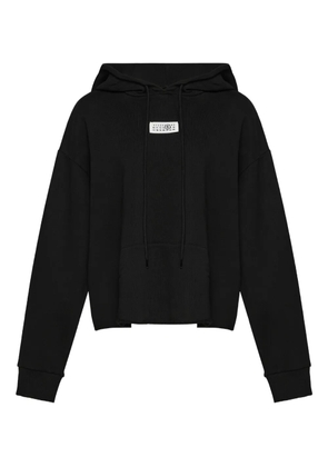 MM6 Maison Margiela cotton hoodie - Black