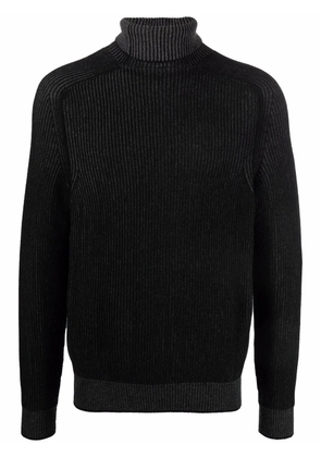 Sease roll-neck wool jumper - Black