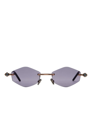 Kuboraum P60 sunglasses - Brown