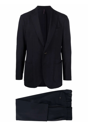 Dell'oglio single-breasted two-piece suit - Blue