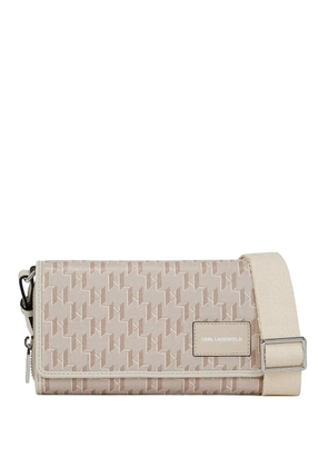 Karl Lagerfeld K/Voyage cross body bag - Neutrals