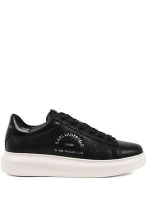 Karl Lagerfeld logo-print sneakers - Black