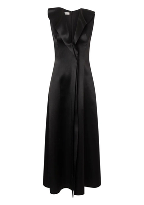 Philosophy Di Lorenzo Serafini satin midi dress - Black