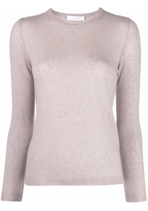 Liska knitted merino-cashmere jumper - Neutrals