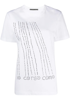 10 CORSO COMO logo-print cotton T-shirt - White