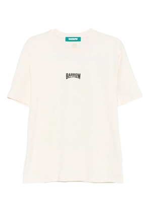 BARROW bear statue-print T-shirt - Neutrals