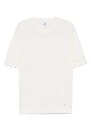 C.P. Company knitted T-shirt - White