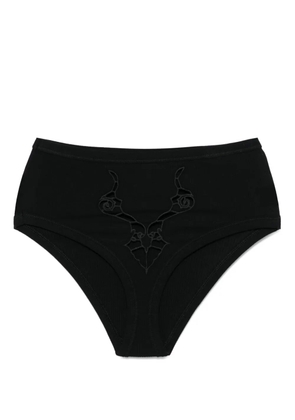 Baserange high-waisted briefs - Black