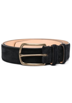 Officine Creative antique-effect suede belt - Black