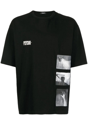 Undercover x Psycho graphic-patch T-shirt - Black