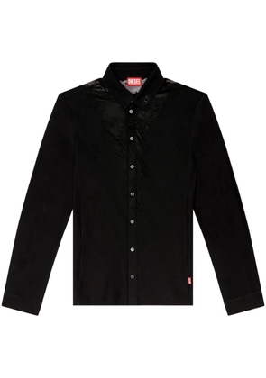 Diesel S-Sun-Plain shirt - Black