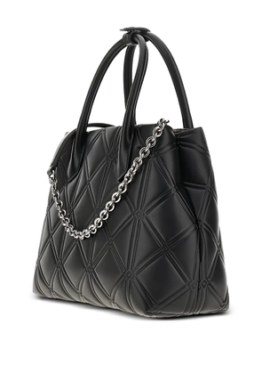 Emporio Armani chain-detail tote bag - Black