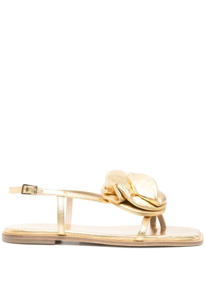 Vic Matie metallic sandals - Gold