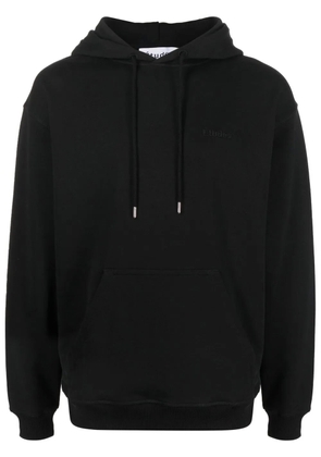 Études Studio National logo-embroidered hoodie - Black