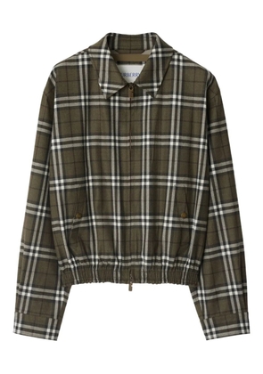 Burberry plaid jacket - Green