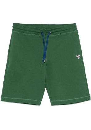 PS Paul Smith zebra-patch track shorts - Green