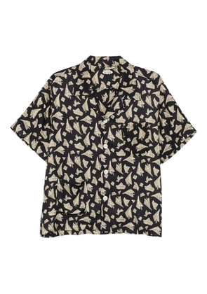 BODE Paper Hat short-sleeved shirt - Black