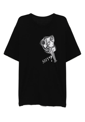 Yohji Yamamoto cotton jersey T-shirt - Black