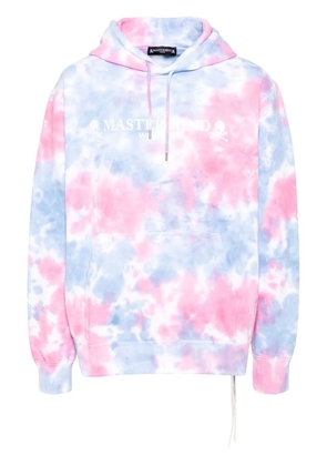 Mastermind World Ligature dyed cotton caps - Blue