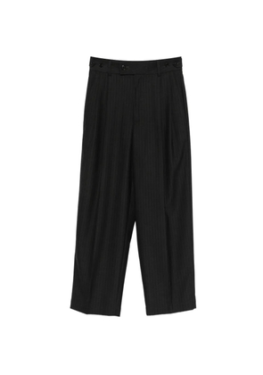 nicholson & nicholson Karl pinstripe trousers - Grey