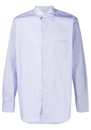 Comme Des Garçons Shirt stripe-print long-sleeve shirt - Blue
