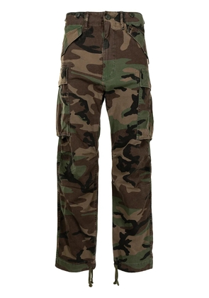 Ralph Lauren RRL camouflage-print trousers - Green