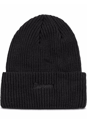 Supreme loose gauge beanie - Black