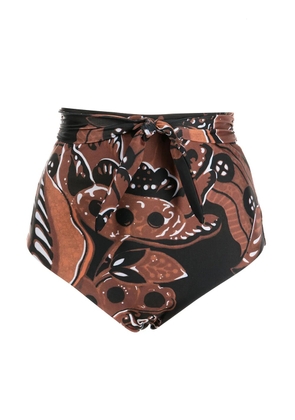 Mara Hoffman Calaia Abigail bikini briefs - Brown
