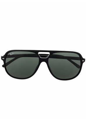 Ray-Ban tinted aviator sunglasses - Black