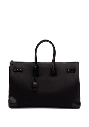 Saint Laurent leather duffle bag - Black