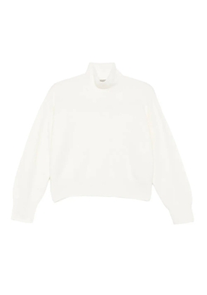 MRZ high-neck sweater - White