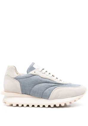 Eleventy panelled sneakers - Blue