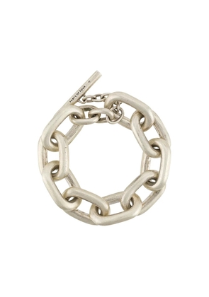Parts of Four oversized chain bracelet - Silver