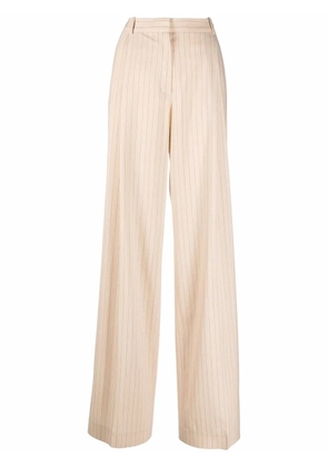 Nina Ricci high waist wide leg trousers - Neutrals