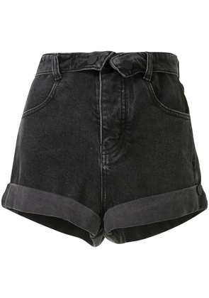 Haculla Fold denim shorts - Black
