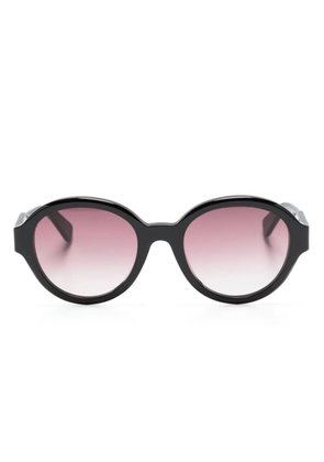 Chloé Eyewear gradient-lenses round-frame sunglasses - Black