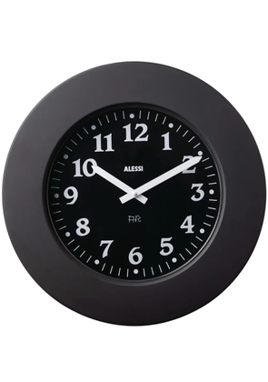 Alessi stainless steel hanging clock - Black